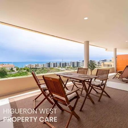Apartamento Sunset Horizon - Sea View Terrace With Wellness Pool And Sauna, Higueron South,